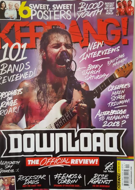 Kerrang 1675 17th June 2017 Biffy Clyro Download 2017 cover new and sealed