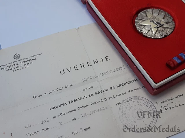 Jugoslawien – Orden Volksverdienst 3. Klasse