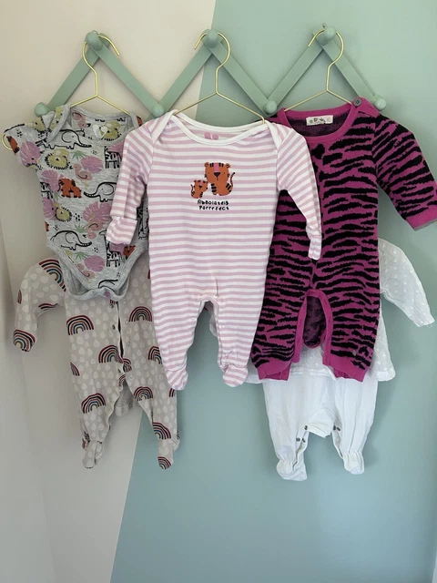 Baby girl bundle - 0-3months - rompers, sleepsuits, bodysuit, Very, John Lewis