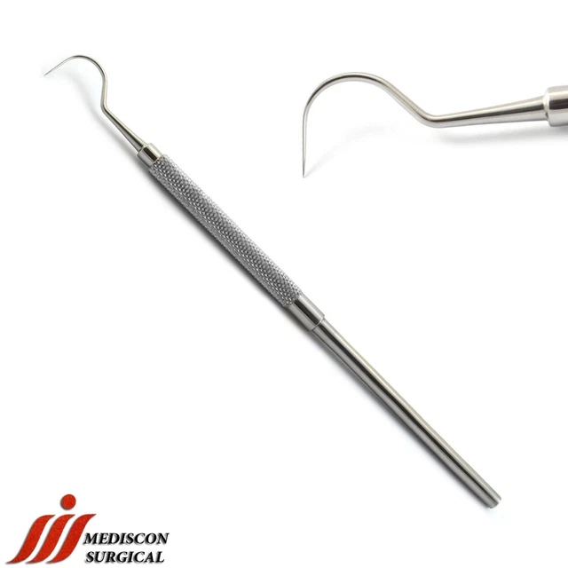 Dental Probe 23 Explorer Hook Shape Periodontal Tooth Pick Tartar Remover Scaler