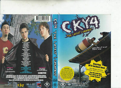 CKY4-The Latest: Greatest-Starring MTV Jackass Boys-Skate Boarding CKY-DVD t53