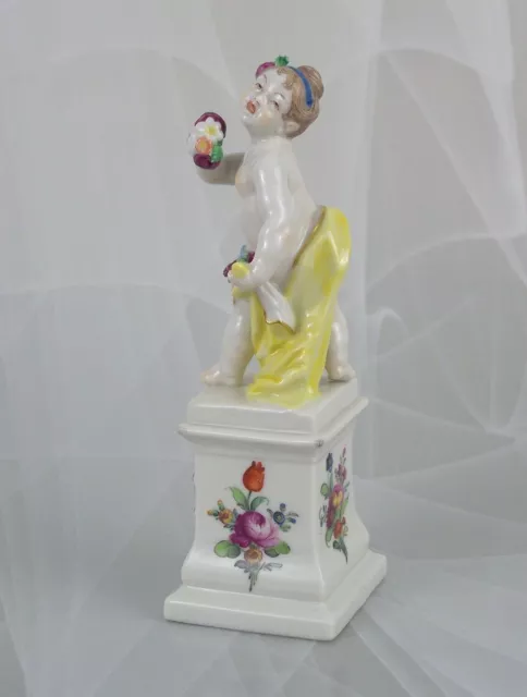 Nymphenburg Figur "Flora auf Sockel" Putte Putto Figure Figurine Bustelli 1 Wahl