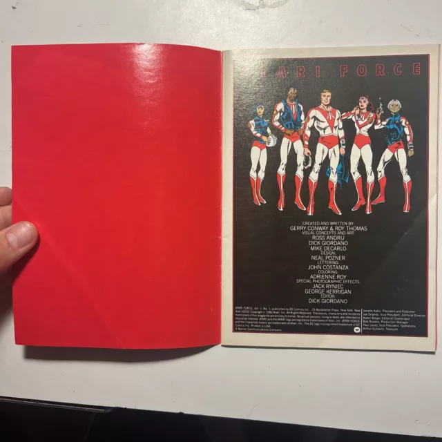 Atari Force #1 DC Comics (1982) Bronze Age Mini-Comic Raw 3