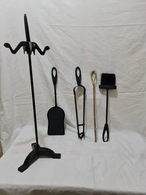 Set bruciatore loop Tudor kit pulizia fuoco 5 PEZZI CON POKER OTTONE