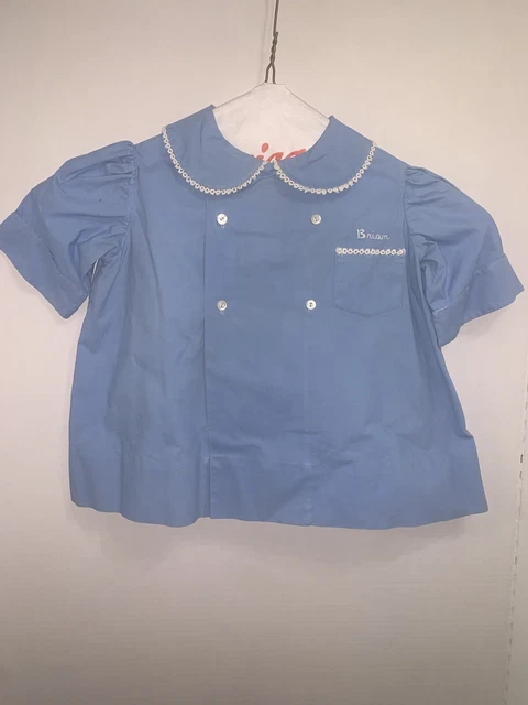 Vintage Antique Child’s Boys Shirt Rare Estate Find