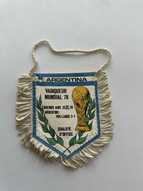 Ancien Fanion Argentina 78 - Copa Del Mundo