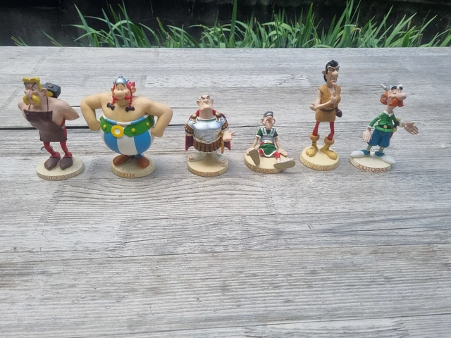 Gros lot de 18 figurines résine Astérix Plastoy neuves