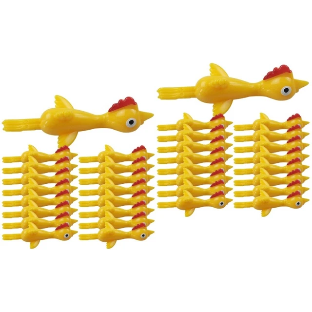 96 Pcs Caca Extensible Poussin Catapulte Mini-jouet Voyage En Avion