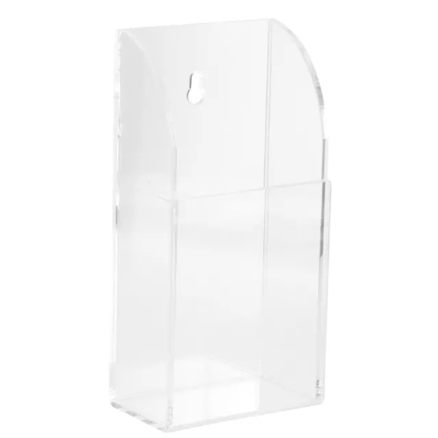 Wall Mount Clear Acrylic Remote Control Organizer Box-KU