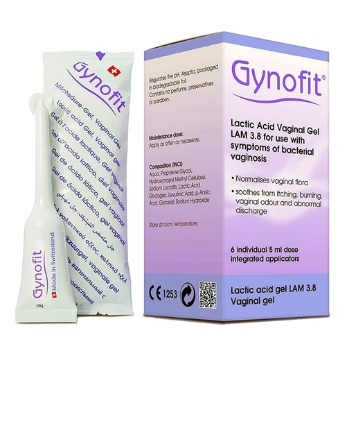 Gel vaginal ácido láctico Gynofit 5 ml