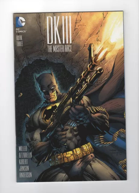 Dark Knight III Master Race #3 Three (DC 2016) Jim Lee 1:500 Variant (NM)