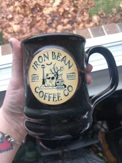 iron bean coffee company mug 2017 Halloween nori