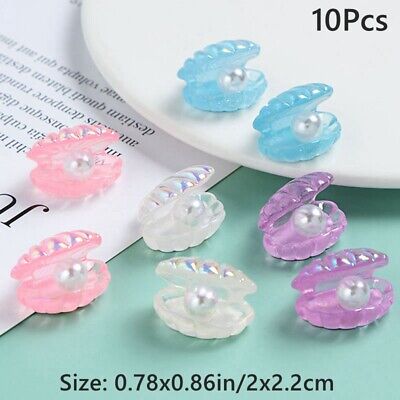 10pcs Imitation Resin Pearl Shell Decoration DIY andmade Crafts Accessories