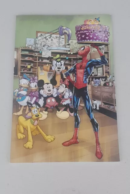 New D23 Disney Exclusive Marvel Comics Amazing Fantasy Spiderman 1000 Comic Book