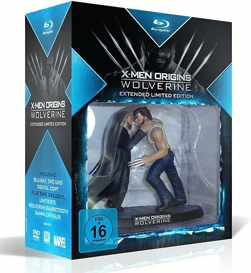 X-Men Origins: Wolverine [Extended Limited Edition inkl. DVD und Figur]