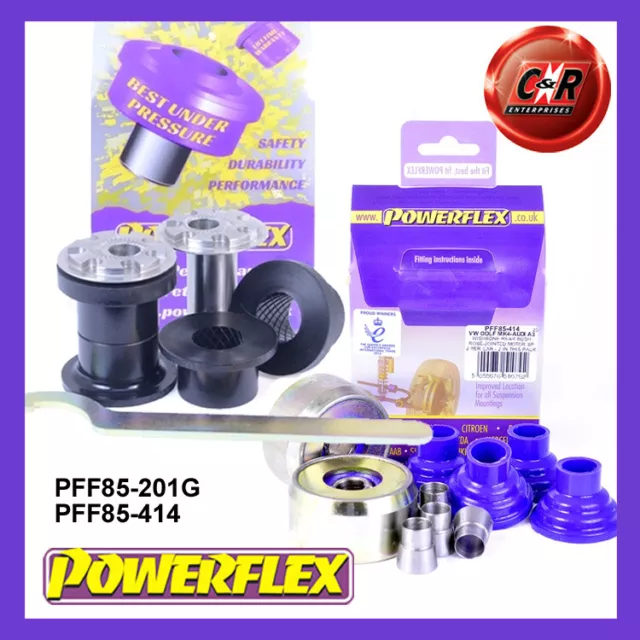 Powerflex Fr Course Wbone Sml Moyeu Ajustement Pour Bora 2WD ( Tôt ) PFF85-201G