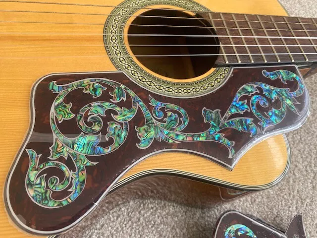 1x Acoustic guitar deluxe 2mm scratchplate pickguard epiphone j200 sj200