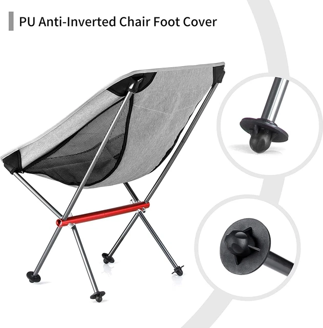 Naturehike La sedia da campeggio portatile può contenere fino a 150 kg, è ultral