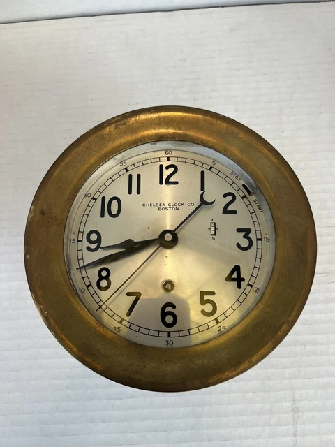 Chelsea Clock Co Boston Ship Clock