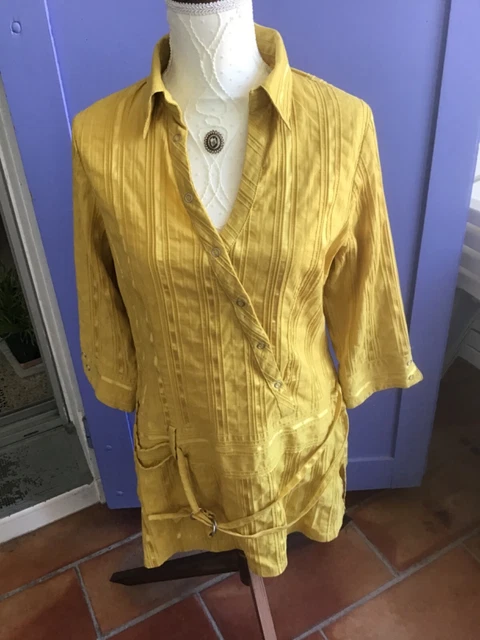 Haut Top Jacqueline Riu Taille 44 - Orange, Sans Manches, Occasion Très Bon état