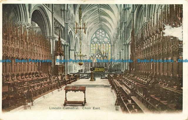 R631423 Lincoln Cathedral. Chor Ost