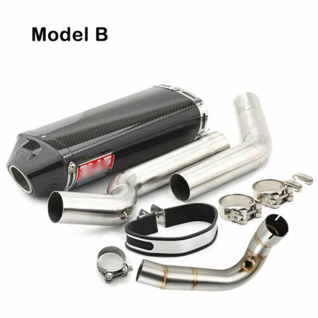 Exhaust System Middle Link Connect Pipe Fits For Honda CBR600RR 2007-2019 08