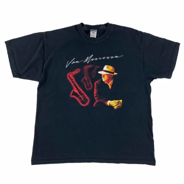 Van Morrison 2007 Concert Tour Shirt Mens XL Dallas NY San Francisco Minneapolis