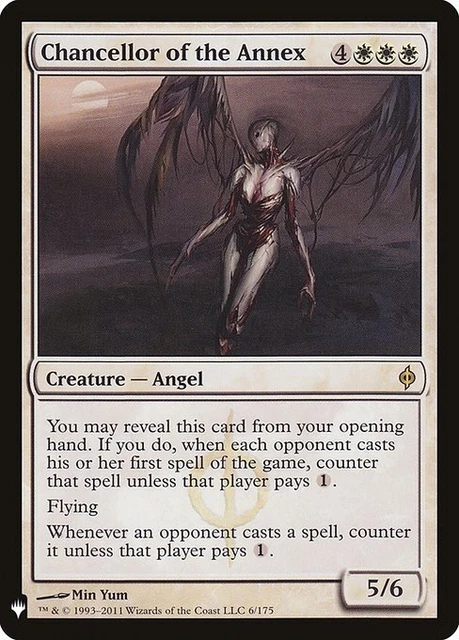 Chancellor of the Annex 1x FOIL NPH MTG New Phyrexia Rare MINT white