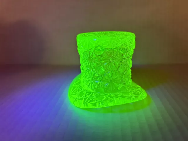 Boyd Glass Hat Vaseline Glows Amazing Boyd Stamp On Bottom