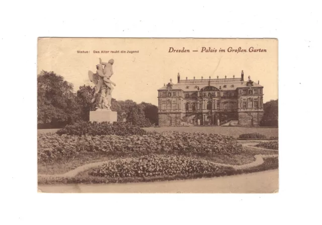 AK Ansichtskarte Dresden / Palais im Großen Garten - 1930
