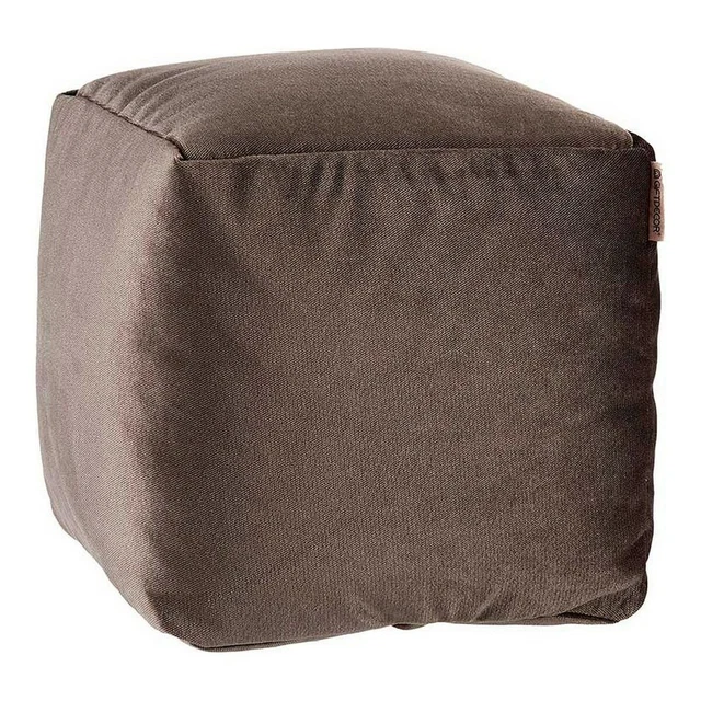 Pouf Gris Polyester polystyrène [30 x 30 x 30 cm]