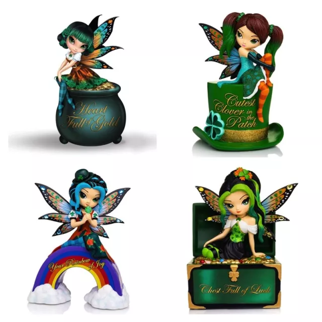 Jasmine Becket-Griffith A Fairy Lucky Irish Figurine from Hamilton Collection Jasmine Becket-Griffith A Fairy Lucky Irish Figurine from Hamilton Collection