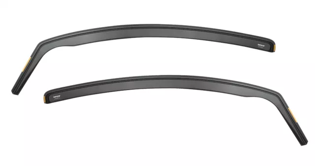 Wind Deflectors FOR VW POLO mk4 3-doors 2002-2009 9N 9N3 2-pc ISPEED Tinted