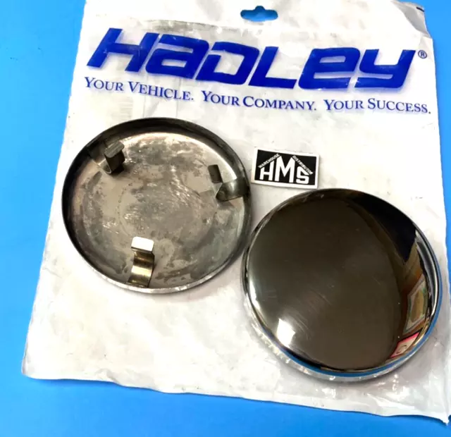 2-Hadley-H00926  Air Horn Cover  Shield  3.75 - 4In, Round Bell, Polished Chrome