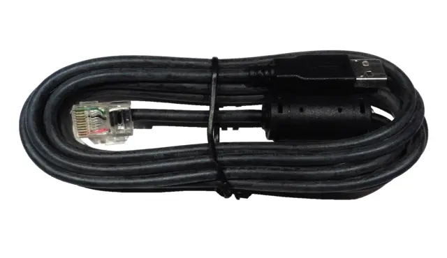 Cable cordon adaptateur série USB 2.0 vers RJ45 Longueur: 2m