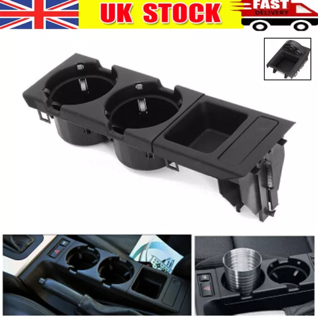 BMW Genuine Centre Console Storage Tray Coinbox Black E46 3 Series 51168217957.