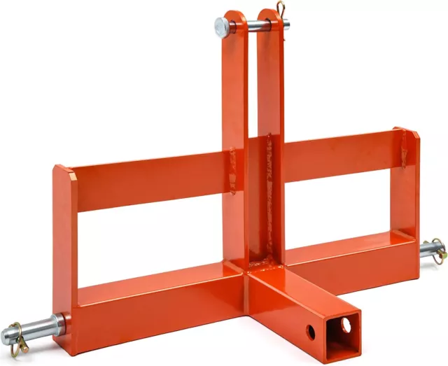 3 Pt 2" Receiver Hitch Drawbar W/Suitcase Weight Brackets for Tractor CAT 1 US 3 Pt 2" Receiver Hitch Drawbar W/Suitcase Weight Brackets for Tractor CAT 1 US
