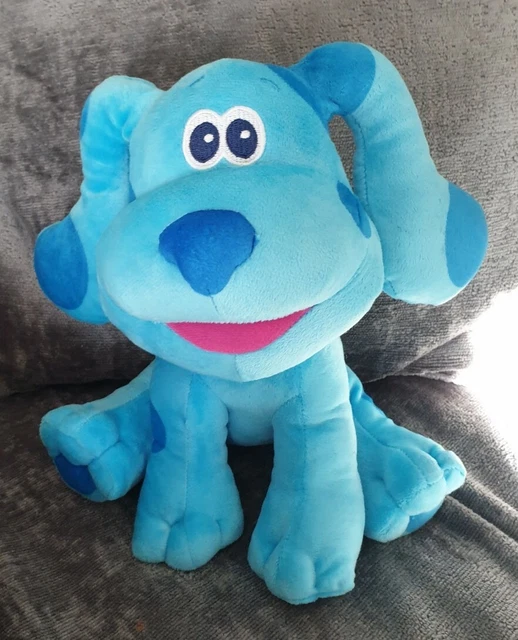 BLUES CLUES & You 15cm Soft Toy Plush Blue Dog Nickelodeon Nick Jr 10 ...