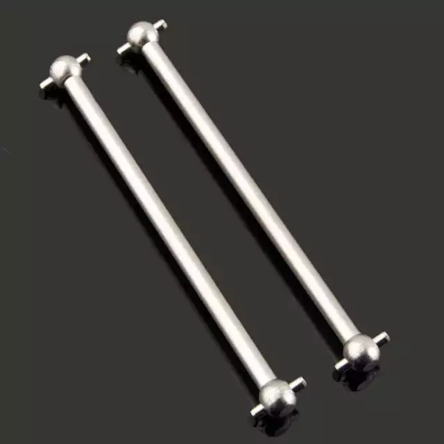 2PCS RC 06006 Silver Centre Front Dogbone 76mm For HSP Nitro 1:10 Buggy Truck