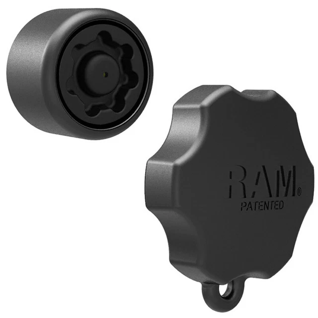 Dado pin-lock pin di sicurezza serratura sicurezza e chiave pulsante Ram Mount