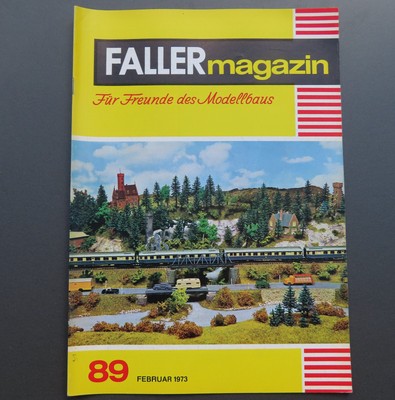 BNL1595 AMS Faller Ams Faller Magasine Nr 90 De 1973 