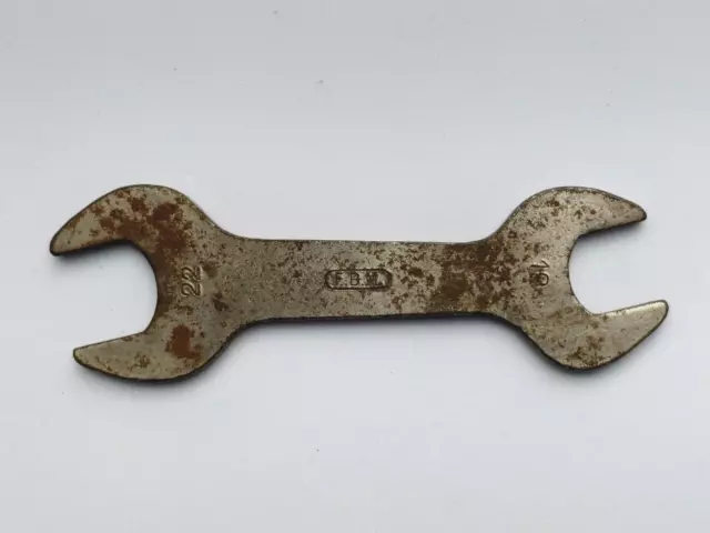 FBM attrezzo chiave WRENCH SPANNER KEY OLD TOOL MINARELLI MORINI CICLOMOTORE 50