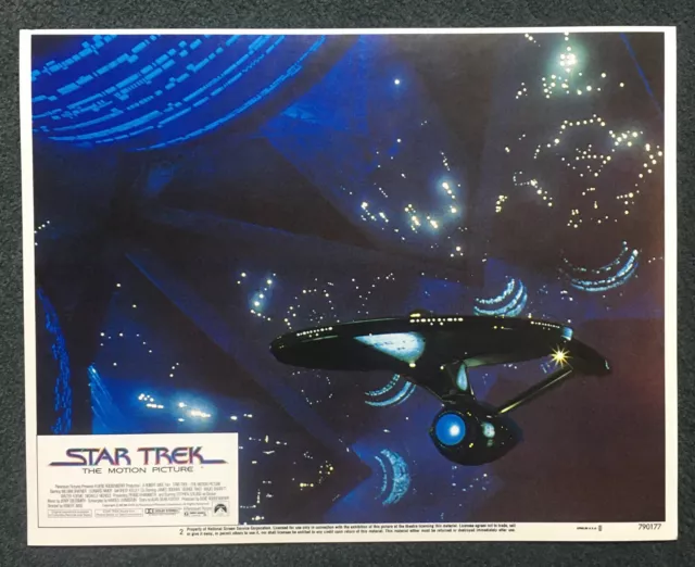 Star Trek The Motion Picture 1979 Original Nm Lobby Card Set Of 8! Wm. Shatner!