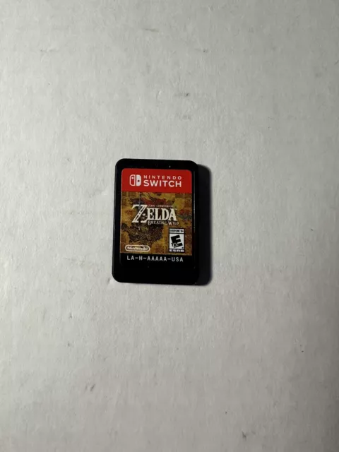 Legend of Zelda: Breath of the Wild - Game Cartridge Only Nintendo Switch 2017