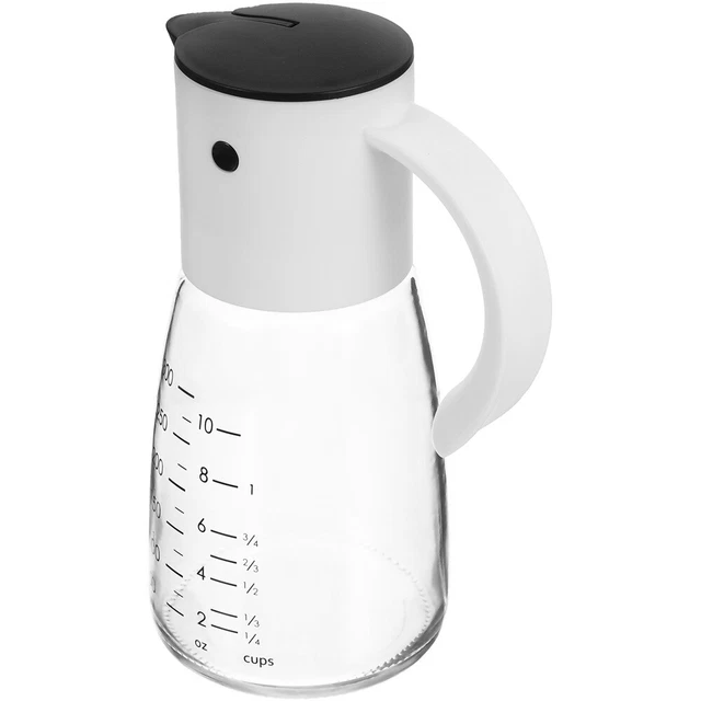 Coche -Flip -aceite de oliva - Dispensador botella dispensador de vinagre con aceite de tapa automática