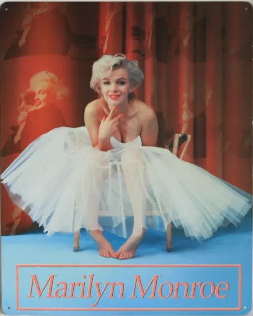 Marilyn Monroe "Ballerina" Tin Sign * Metal Wall Decor * Sign of the Times, CA
