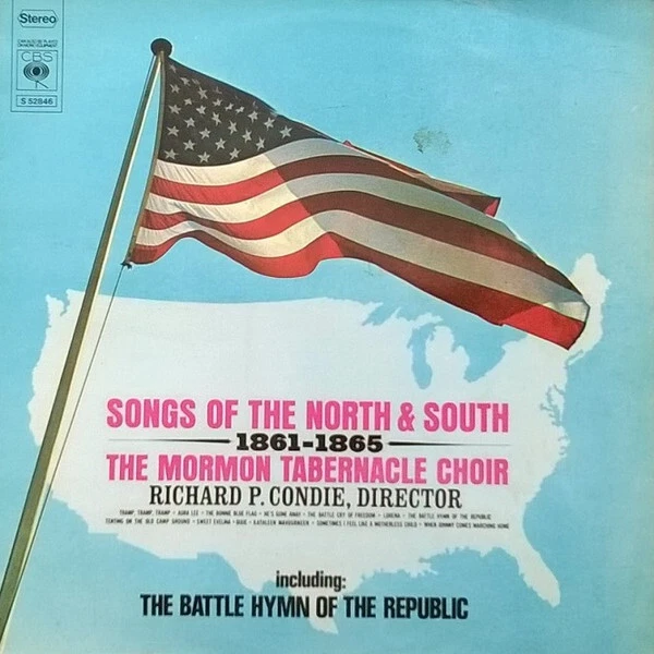 Mormon Tabernacle Ch - Songs Of The North And South 1861-1865 - Used  - M148S