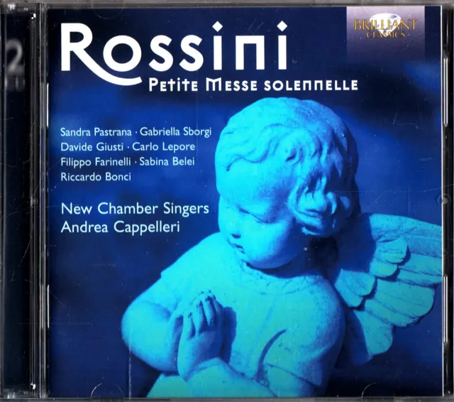 Rossini: Petite Messe Solennelle-New Chamber Singers 2-CD -Andrea Cappelleri