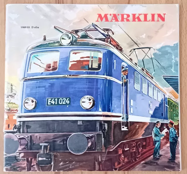 Märklin Katalog von 1960/61 / Prospekt / Flyer / Original / Sehr guter Zustand