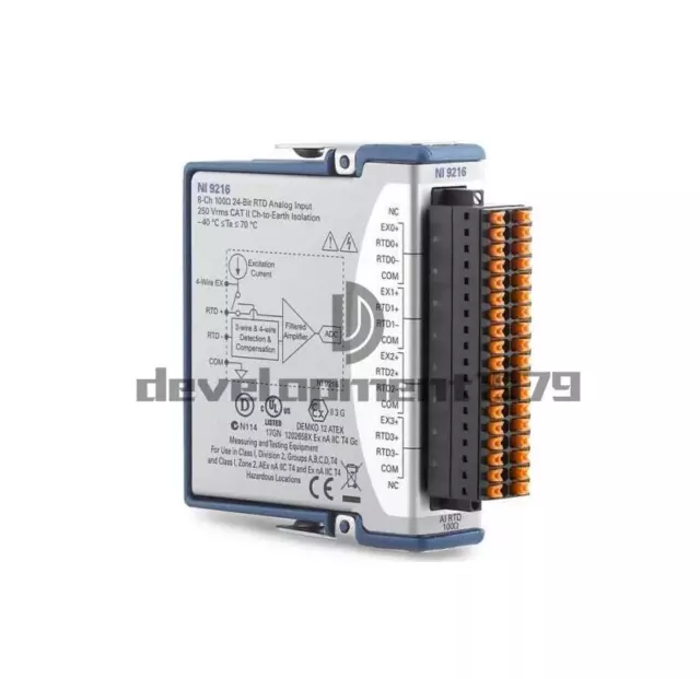 NI-9216 7864-01 modulo ingresso temperatura 8 canali scheda rilevamento misurazione